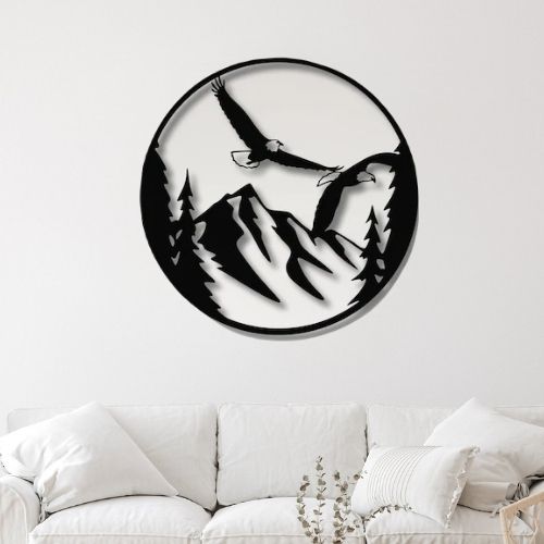 Décoration Mur Extérieur Aigle