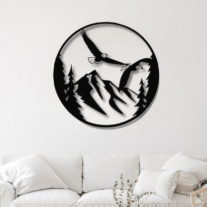 Décoration Mur Extérieur Aigle