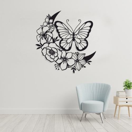 Décoration Murale Extérieur Papillon
