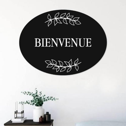 Panneau Extérieur Bienvenue